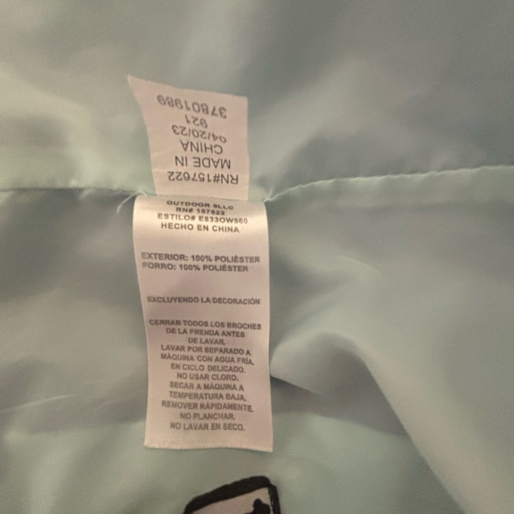 Eddie Bauer Two-Tone Blue Kids jacket - Picture 9 of 9